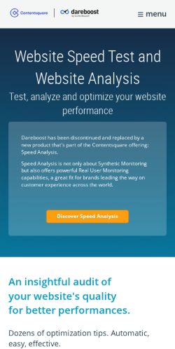 Dareboost preview