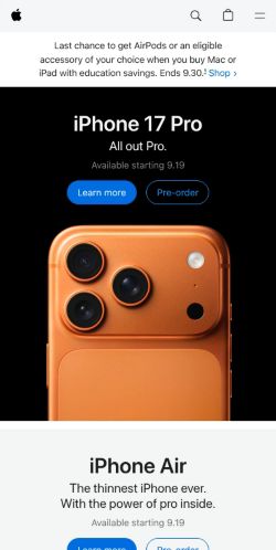 Apple preview