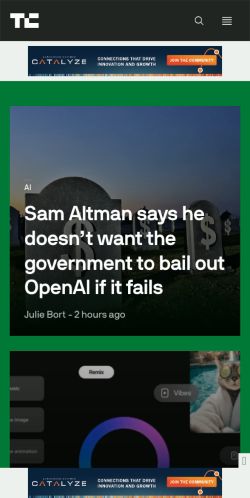 Techcrunch preview