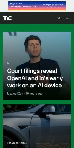 Techcrunch preview