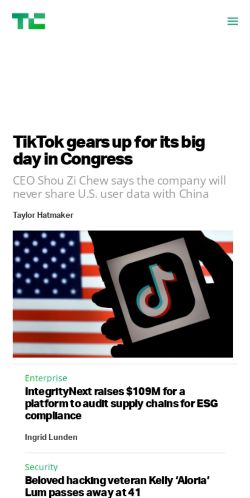 Techcrunch preview