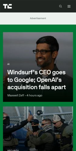 Techcrunch preview