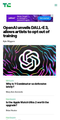 Techcrunch preview