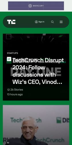 Techcrunch preview