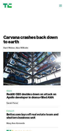 Techcrunch preview