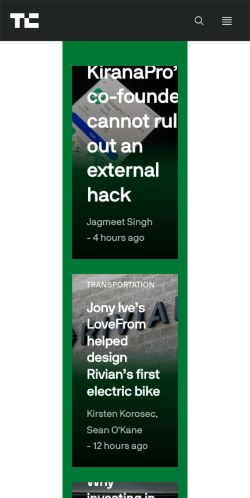 Techcrunch preview