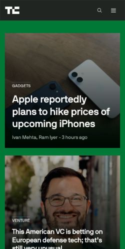 Techcrunch preview