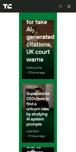 Techcrunch preview