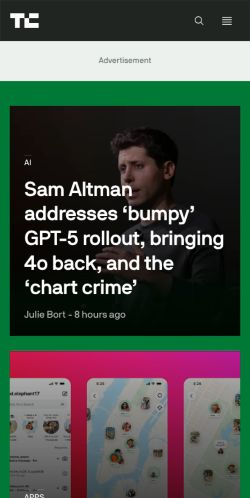 Techcrunch preview