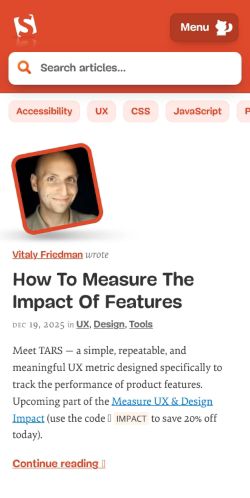 Smashing Magazine preview