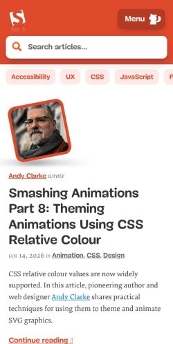 Smashing Magazine preview