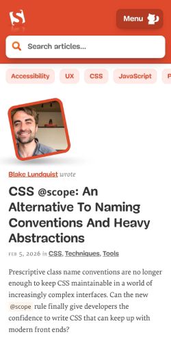 Smashing Magazine preview