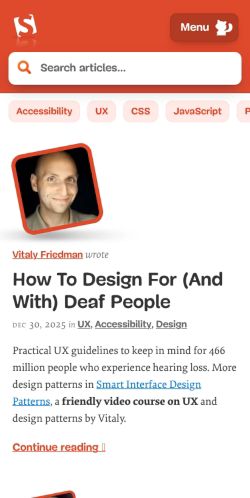 Smashing Magazine preview