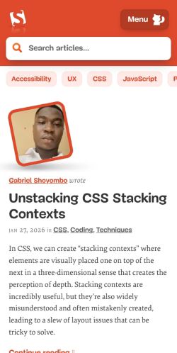 Smashing Magazine preview