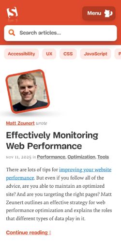 Smashing Magazine preview