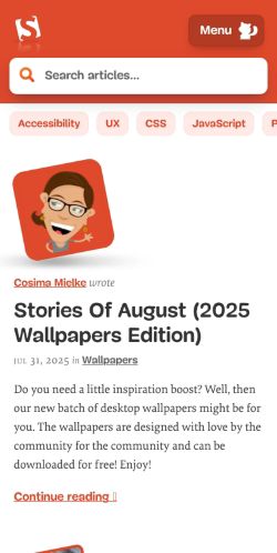 Smashing Magazine preview