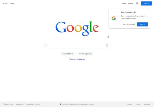 Google Search Desktop preview