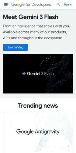 Google Developers preview